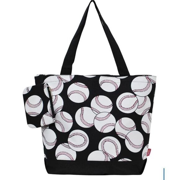 Baseball NGIL Canvas Tote Bag - Picture 1 of 4